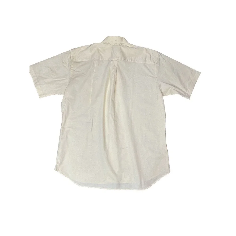 Nordstrom‎ Mens Button Down Shirt Size Large Short Sleeve Casual Dress Shirt